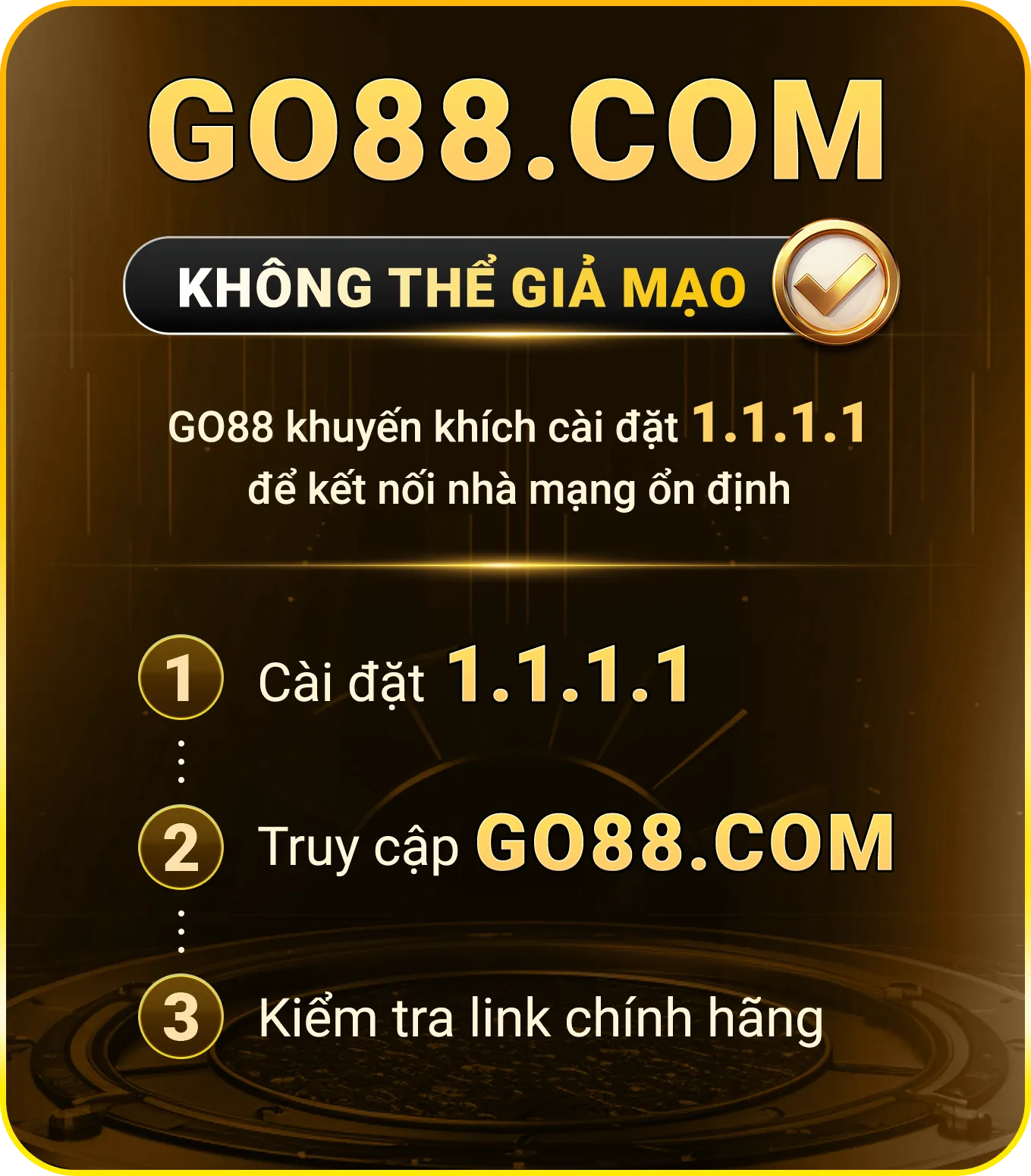 tải app 1.1.1.1 vào go88